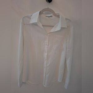 White Button-Up Shirt